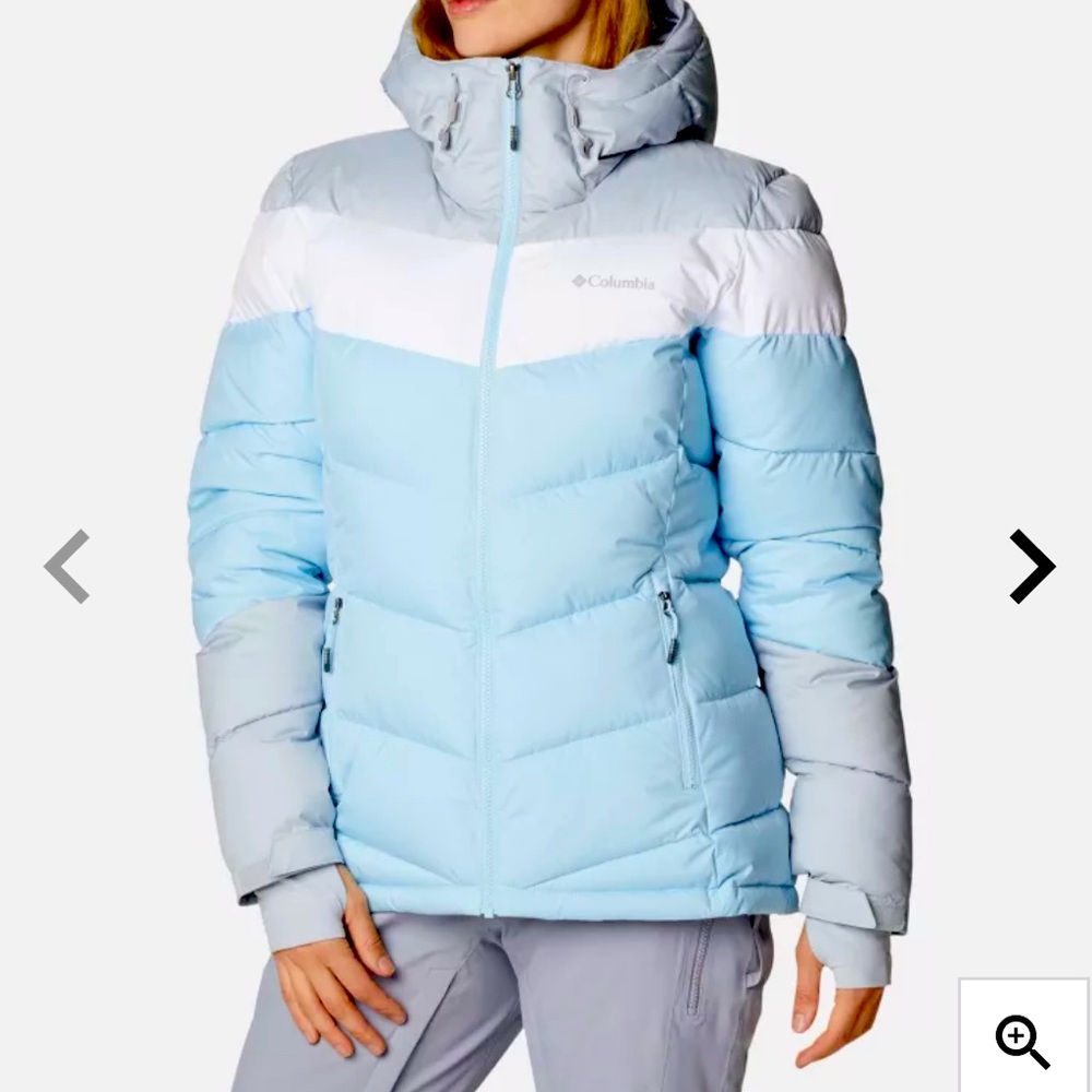 Columbia Abbot Peak jacket size small winter snow ski like new condition!